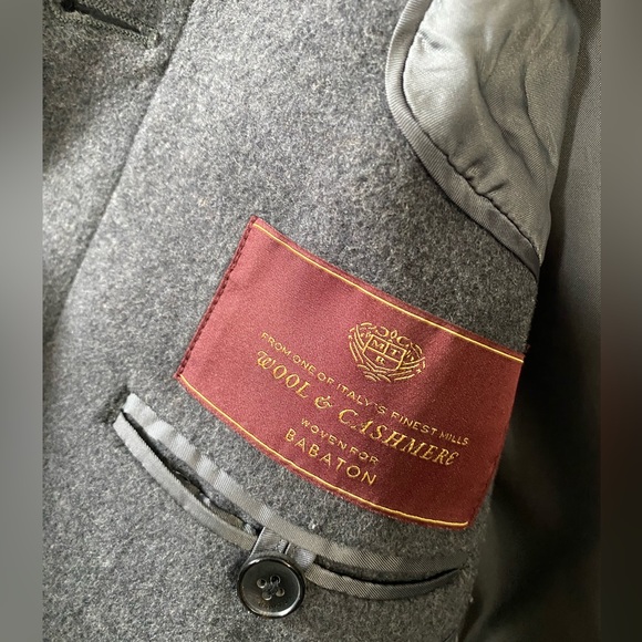 SOLD Aritzia Babaton Pearce Wool Coat, M (6-8). Slim Fit. Charcoal grey. EEUC. - Picture 8 of 10